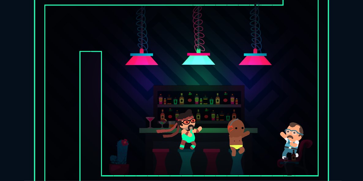 sadzilla1's tweet photo. Trying some new illumination and ambientation on #PartyBeatdown. Is it nice already?? #sadzilla #indiegame #gamedev #indiegamedev #madewithunity #Dancing https://t.co/dLpvU3P1se