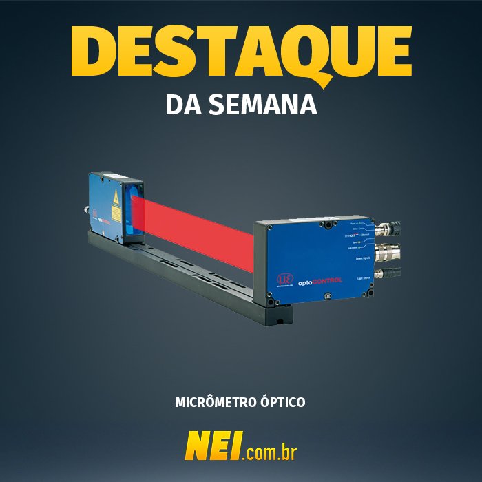 NEIB2B's tweet image. DESTAQUE DA SEMANA:
optoControl 2520 da #MicroEpsilon: o micrômetro laser de precisão para medições em locais com restrição de espaço.

Saiba tudo em: goo.gl/uZXURf.