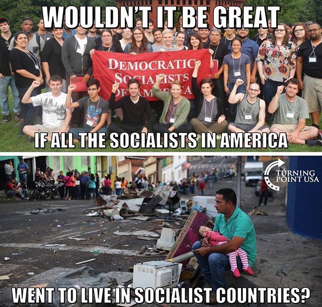 The next Democrat elected president will turn US into Venezuela