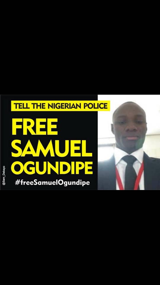 SocialistPartyN's tweet photo. #FreeSamuelOgundipe #HandsOffPremiumTimes #FreePress @PremiumTimesng @ProfOsinbajo https://t.co/t5FWAae9bN