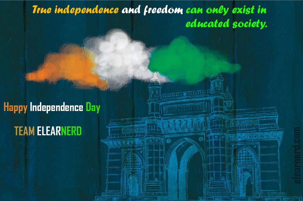 elearnerd's tweet image. May you be blessed with the freedom of mind, thought and spirit! Happy Independence Day! Jai Hind
#IndependenceDayIndia #HappyIndependenceDay2018 #वो_भारत_देश_है_मेरा #स्वतंत्रतादिवस