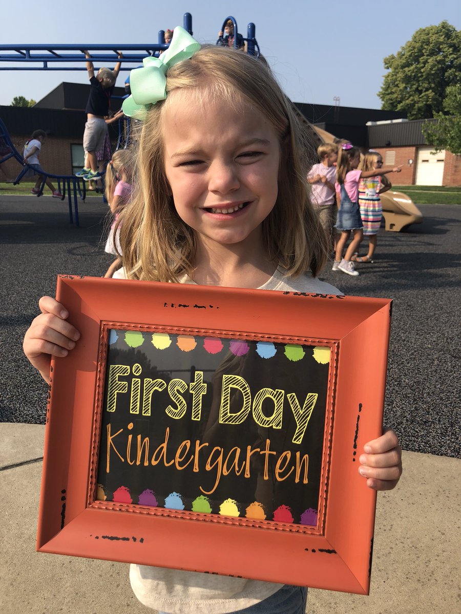First Day of Kindergarten!!!!