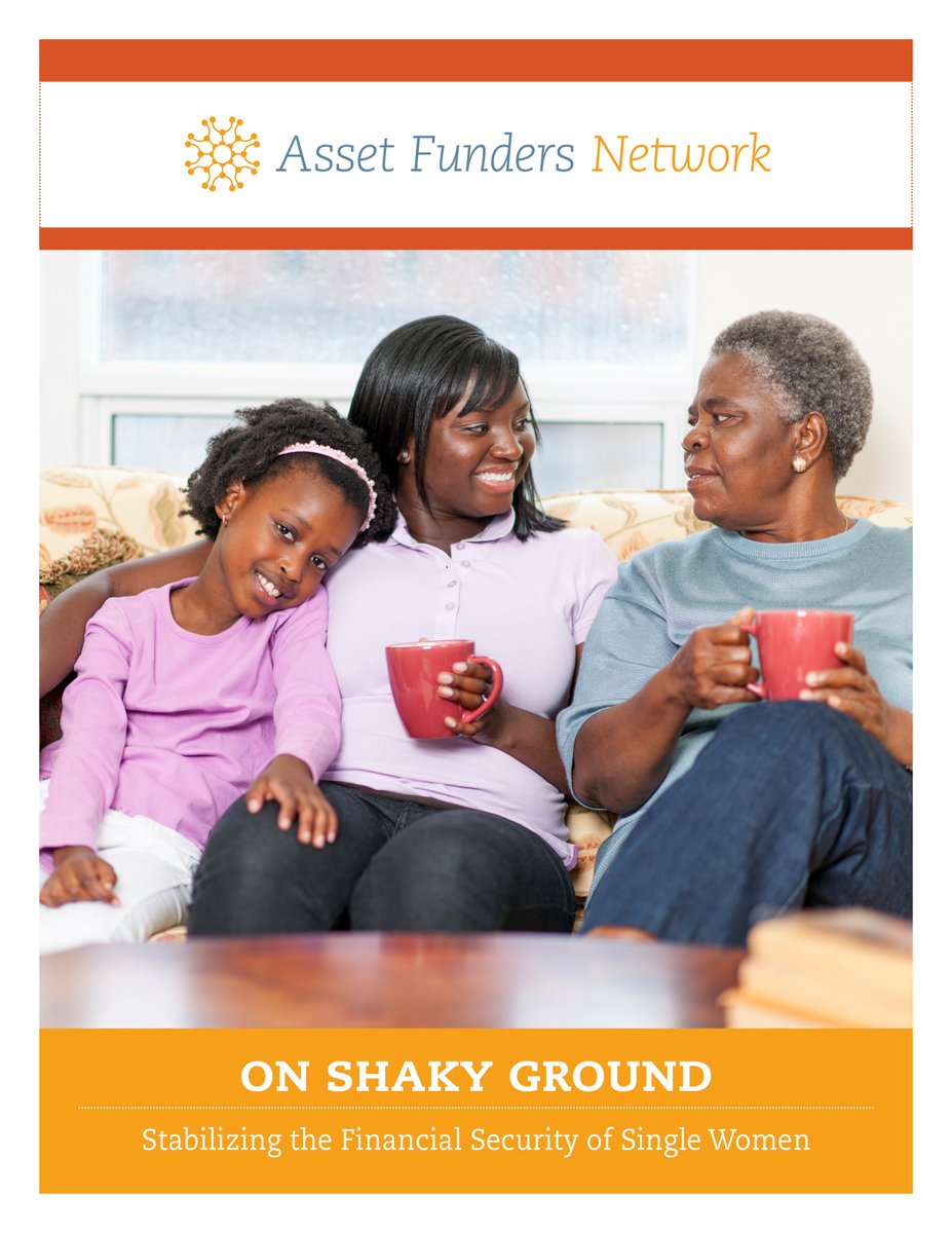 AssetFunders's tweet photo. #OnShakyGround is a first in a series of reports that builds on AFN's Women &amp; Wealth, to explore how the gender wealth gap impacts women. Stay tuned for release. #WomenWealth #WomenWealthGap https://t.co/aZDQZp1iIJ
