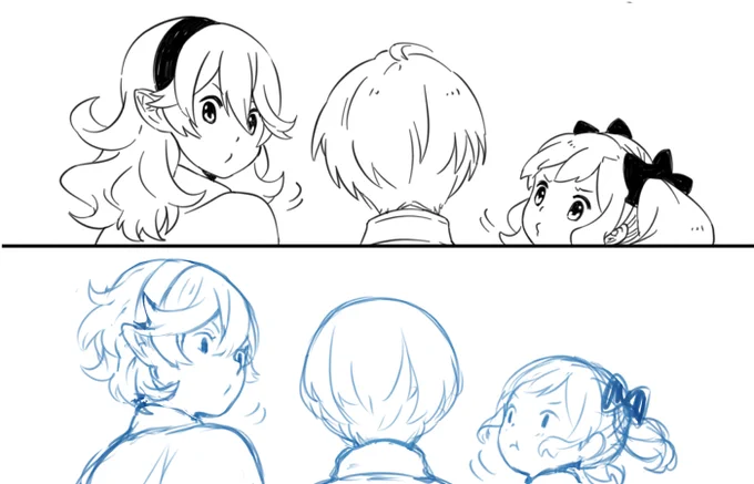 Redoing an old thing for the sketch book I'm making. 