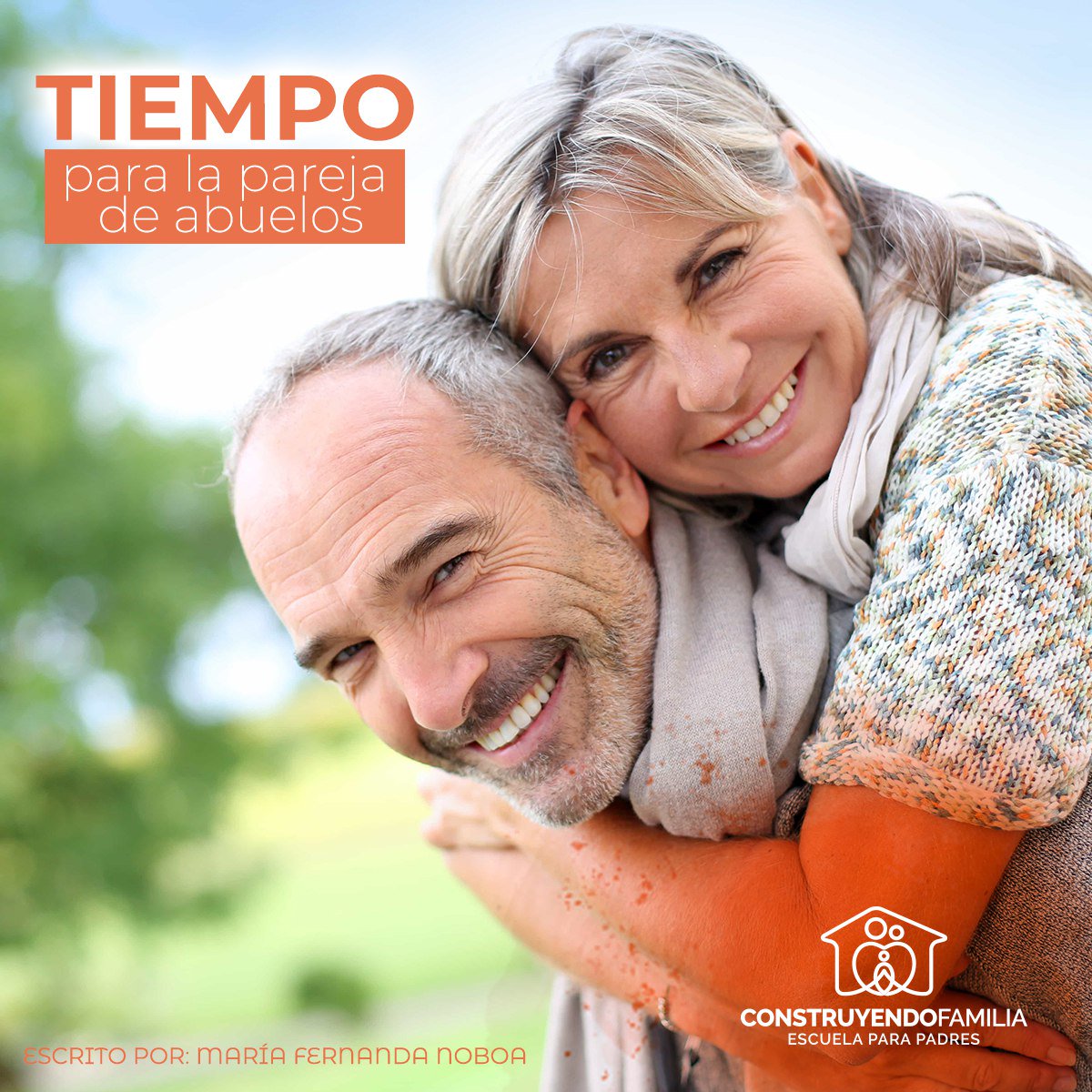 Una vez que todos los hijos salen de casa, ya sea porque se han casado o  han decidido vivir solos es cuando la pareja se reencuentra, pero muchas veces vuelve a distraerse con la llegada de los nietos, evitando el encuentro de a dos. 

Link del artículo: bit.ly/TiempoAbuelos