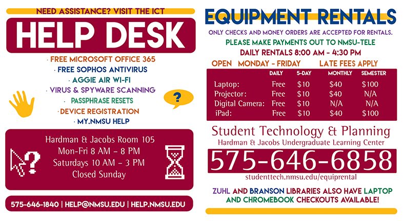 Nmsu Engineering On Twitter Students Make Sure You Know Of All