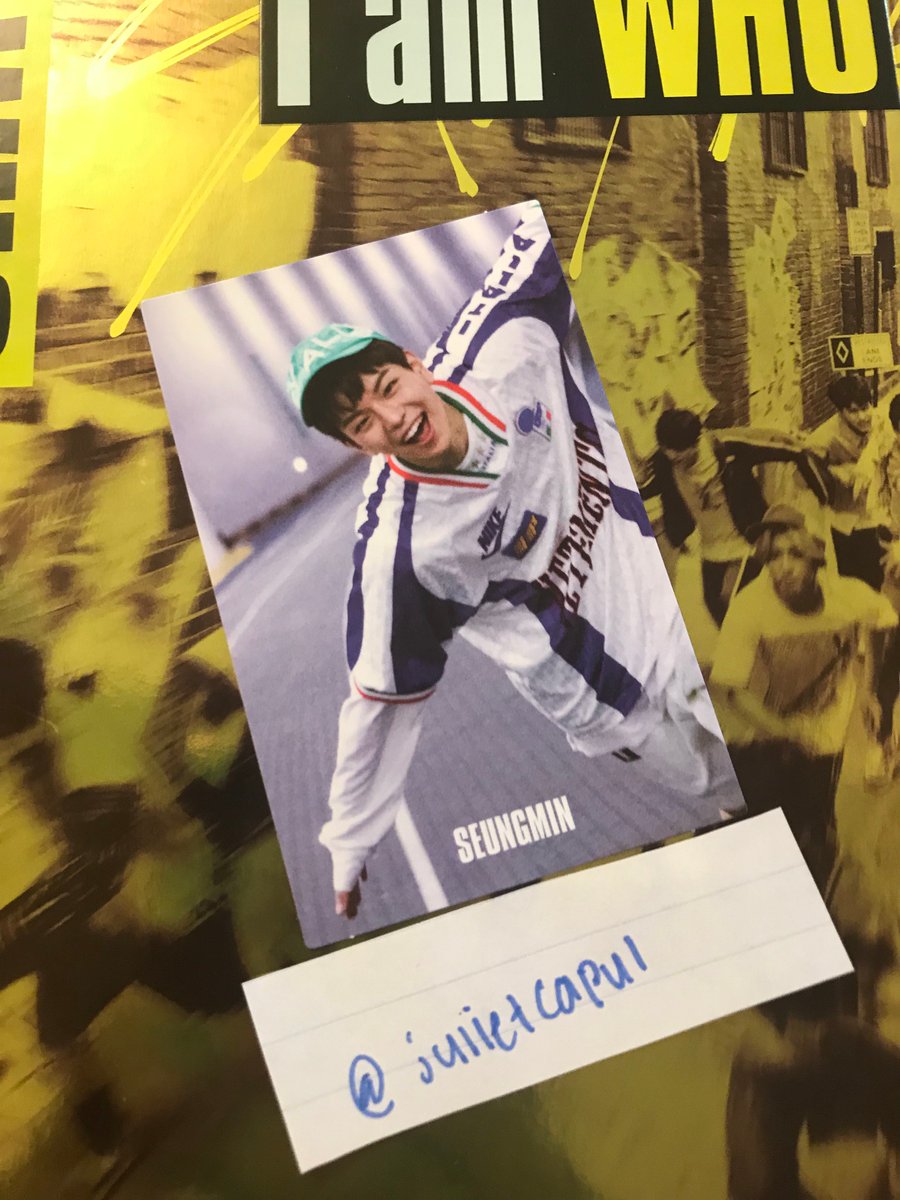 cinnibariana's tweet photo. WTT Stray Kids I am Who
have: seungmin
want: no preference have double
USA only 
@straykidstrade @StrayKidsTradUS @tradkpop @pctradeusa https://t.co/vLbtjbzSxB