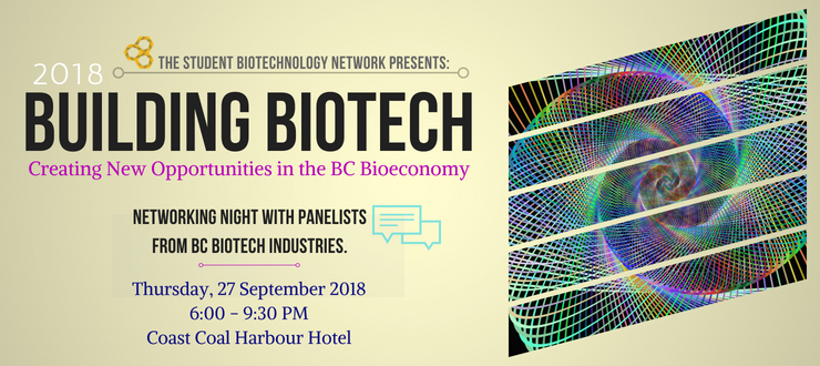 TheSBN's tweet photo. Come to Building Biotech 2018, where an expert panel of speakers will also give their outlook on the future of life sciences in BC. Early Bird prices are available for a limited time at https://t.co/Ulkp2DBNte https://t.co/WzTuH59CLk