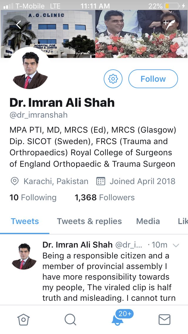 HummaSaif's tweet photo. اب یہ کون کہہ رہا ہے کہ ڈاکٹر عمران علی شاہ کے پاس برٹش نیشنیلٹی بھی ہے !! دوہری شہریت والے ویسے رکن اسمبلیُ بن سکتے ہیں ،؟؟  #JustAsking https://t.co/YCjy76XaBe