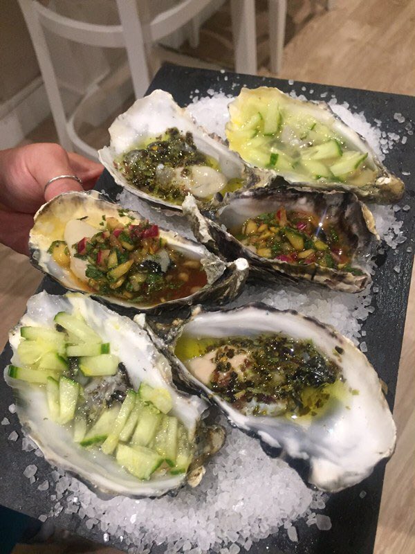 PRWEST1's tweet photo. And did I mention the wonderful dishes served on our journey around #Sligo Here’s just a sample @foodguild @MarieBrouder @glasshousesligo @wbscoffeehouse @Hargadons #sligofoodtrail  @VisitSouthSligo https://t.co/f6cIlJiSOX