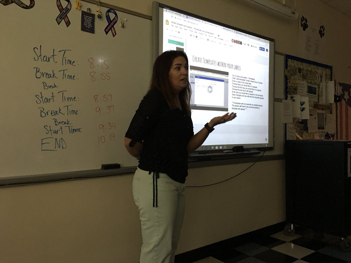 barbpurcell's tweet photo. One of my awesome teaching partners presenting at the Burke County Digital Teaching/ Learning Conference. #ignitelearningBCPS https://t.co/qp3dlvBLOE