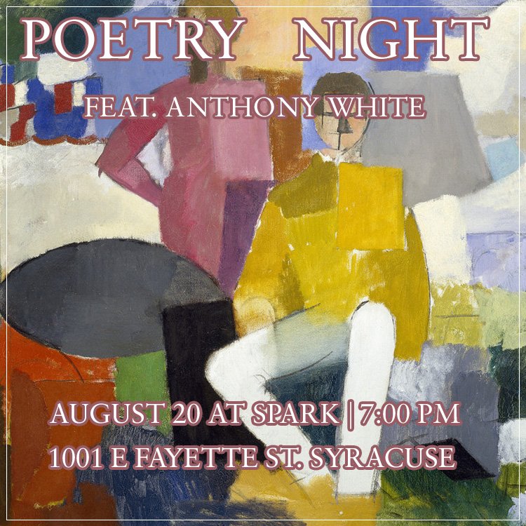 SparkTheArts's tweet photo. Next Poetry Night is this Monday! https://t.co/ep1edXE6YT