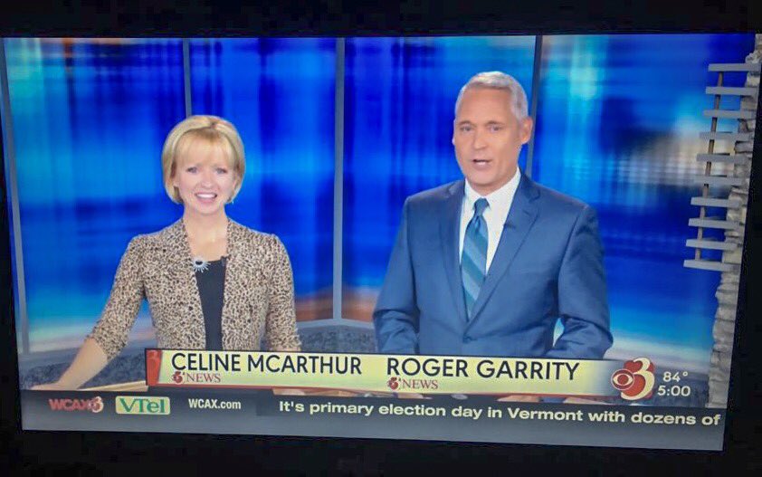 CelineTVNEWS's tweet photo. It’s #PrimaryDay in Vermont! We have live team coverage right now on @wcax Channel 3 News on 📺 💻 and the WCAX News app📱 Join the conversation! @WCAX_Roger @WCAX_Dan @WCAX_Cat @WCAX_Taylor @nealgoswami https://t.co/ICi8MHJEKa