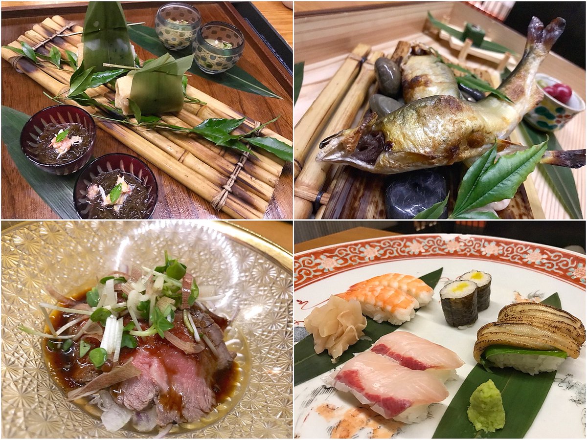 たべ めぐみ 元バイト先の別館になえと呑み 福岡 表邸 大名別館 食べたかった イカの活き造り コリっと食感がたまりません 後造りはイカ墨を使った 黒の天ぷらや 塩もつ鍋など 個性のある表邸お料理を堪能