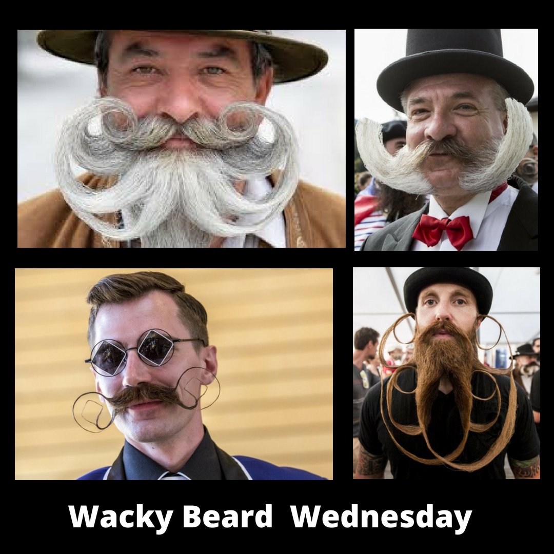GuysGrooming's tweet photo. Wacky Beard Wednesday. Do you have a weird or wacky beard or know someone who does. Please share in comments below. https://t.co/5WoeI5WTRt