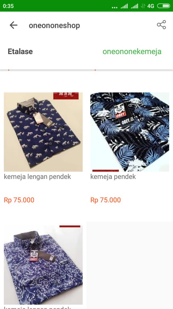 NinactionsBDG's tweet photo. Nyari kemeja kece?? Murah berkualitas bahan adem yuk belanja ke @1on1shop shop dijamain kamu bakalan kece 🤗😚 https://t.co/bEuCnHHpBH