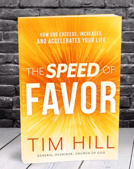 Coming in early 2019, the official Charisma House release of The Speed of Favor. Available also on all digital outlets.