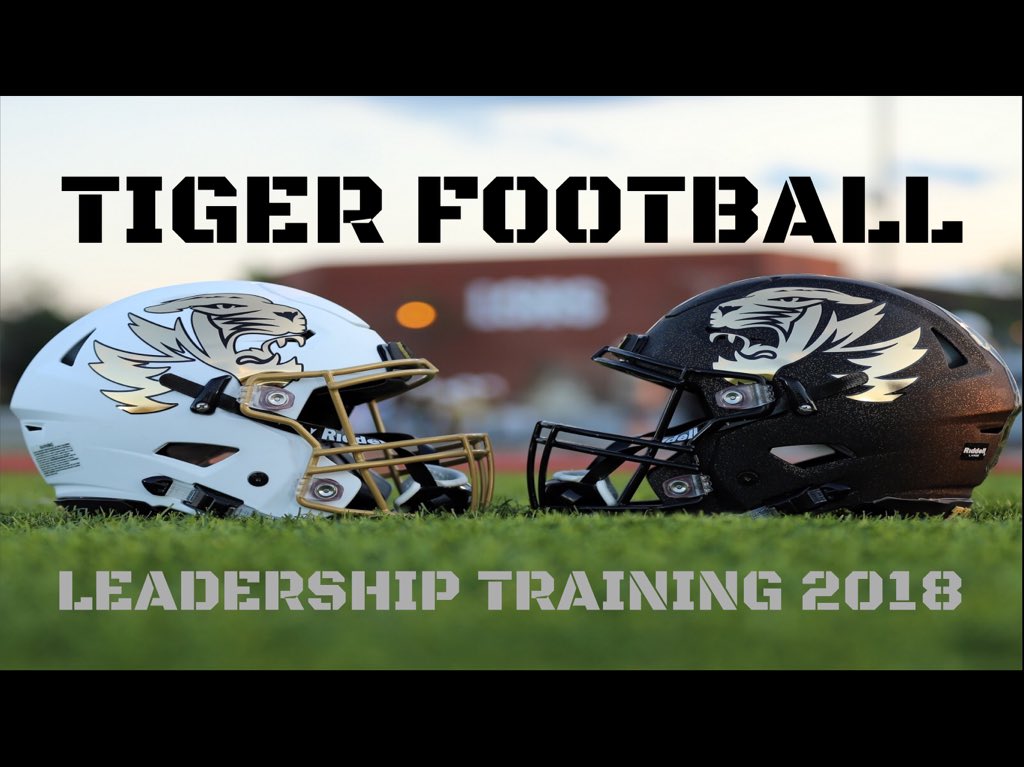 lstigerfootball's tweet photo. First session of Tiger character development and leadership training today went well. #charactertuesday has begun. Favorite day of the week. The season long Journey has begun. https://t.co/NMQL6gR9dd