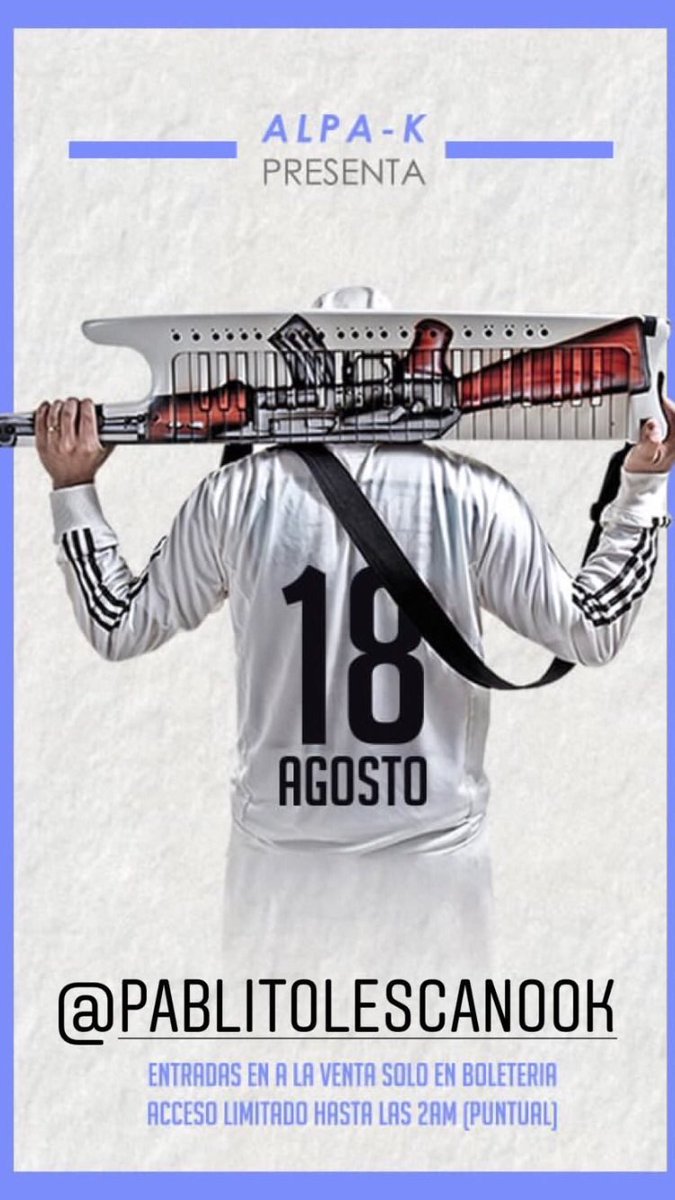 agustinlonzo12's tweet photo. https://t.co/vSYecCJPGH VAYAN A MI ULTIMA PUBLICACIÓN Y PARTICIPEN POR UNA DE LAS TRES ENTRADAS PARA VER A SU MAJESTAD!!!! https://t.co/56GHZAPyut