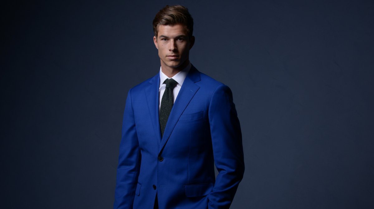 CombatGent's tweet photo. Sometimes you just gotta go for the bold ⚡ #TheNEWEssentialSuit in Royal Blue is perfect for a wedding or night out with the boys ✔️ https://t.co/xup1sTqSPe // #CombatGent https://t.co/Wb8TSzh0zb