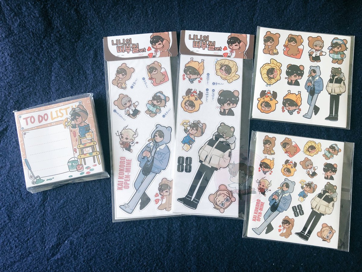 dancingninibear's tweet photo. #dnb21211updates @soraahaha Kai Only goods are here 💕 https://t.co/l3kAfwfLZA