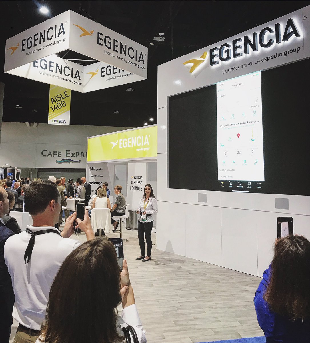 RoxMediaGroup's tweet photo. Want to save time and boost productivity? There’s an app for that. Stop by @Egencia booth 1434 at #GBTA2018 to demo “The app for all” 📱 https://t.co/UVif5lNqGr