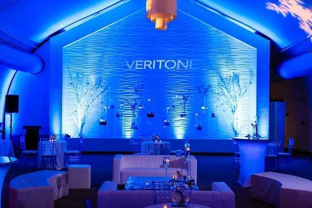 PartySlate's tweet photo. Guests were transported to a winter wonderland for this corporate party with crystal details and icy blue lighting. || Photographer: @visualsbyarpit | Planning &amp; Design: BEL Events | Venue: Westin South Coast Plaza || #PartySlate #PartySlatePro https://t.co/RZR11WFr0C
