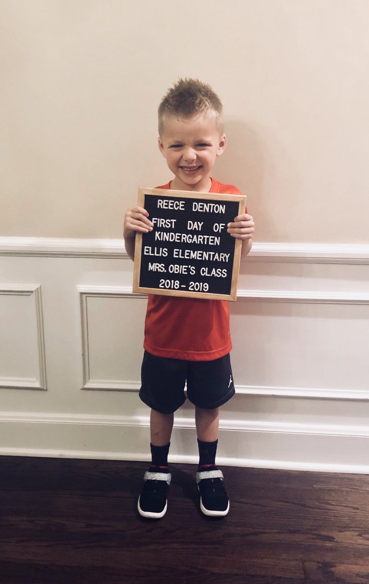 katiedenton22's tweet photo. Reece is in KINDERGARTEN!! He had a great first day and has the BEST teacher! Daddy had a great first day too! #PlattsburghTigers #MrsObieRm26 #EllisRocks #MrsObieRocks #welovebeingtigers
#ccmsrocks @JenOberlander @dentoncody7 https://t.co/voaBs4dZAH