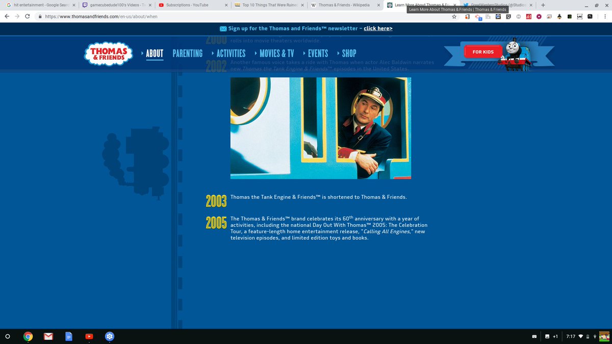 Even <a href="/Mattel/">MATTEL</a> hated hit entertainment ruining thomas.
