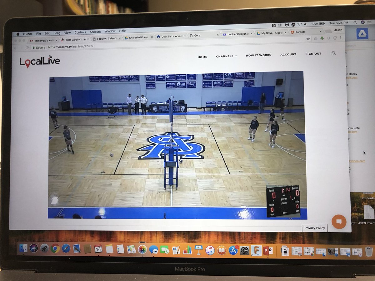 jasonmkern's tweet photo. Excited to watch our first LocalLive webcast. Check out our @ladytrojans_vb at https://t.co/XirNMpeLVz https://t.co/6NDznbSV2x