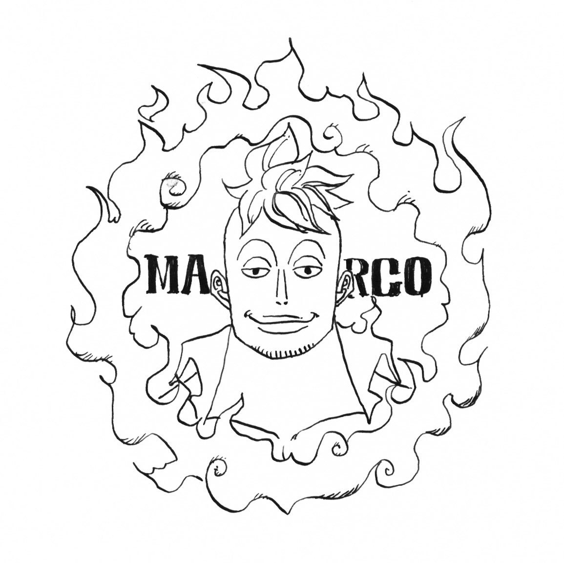 ろふた Rofta お仕事募集中 在 Twitter 上 アイコン風で One Pieceのマルコが見たいです T Co Ijlddfptcf Odaibako Rofta 55 T Co 7dortkd46l Twitter