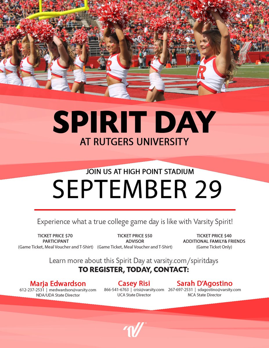 NDAKate's tweet image. Hey east coast, check out these amazing Spirit Days coming up! You definitely don’t want to miss these, so contact Marja Edwardson to save your spot! 👇👇👇