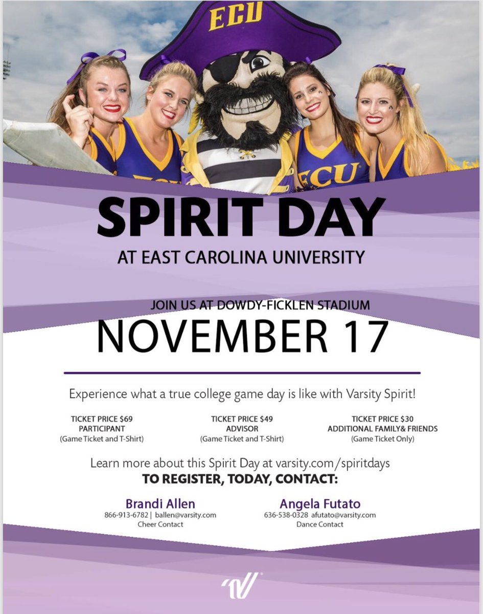 NDAKate's tweet image. Hey east coast, check out these amazing Spirit Days coming up! You definitely don’t want to miss these, so contact Marja Edwardson to save your spot! 👇👇👇