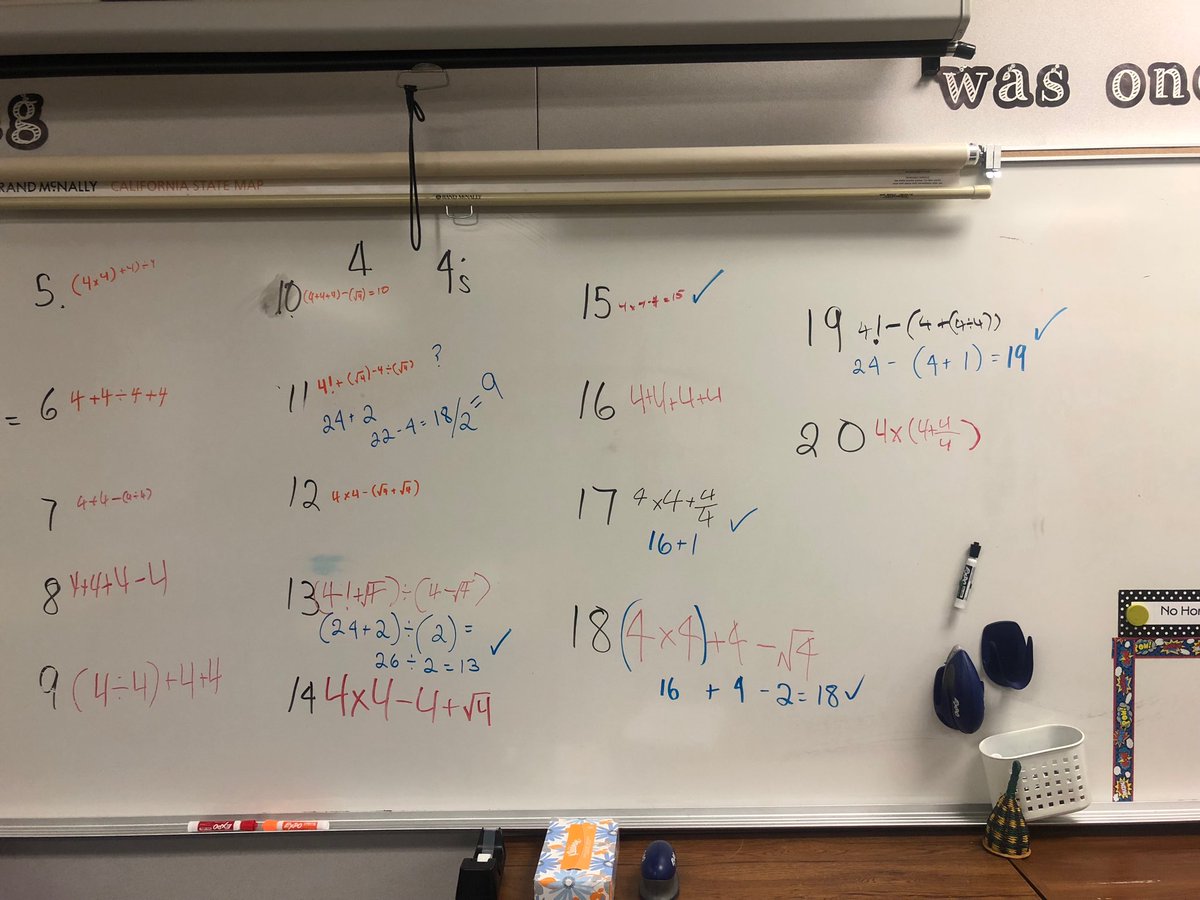 teechkdz's tweet photo. Love day one of Inspirational Math.  @ joboaler https://t.co/dggsLSWQ6K