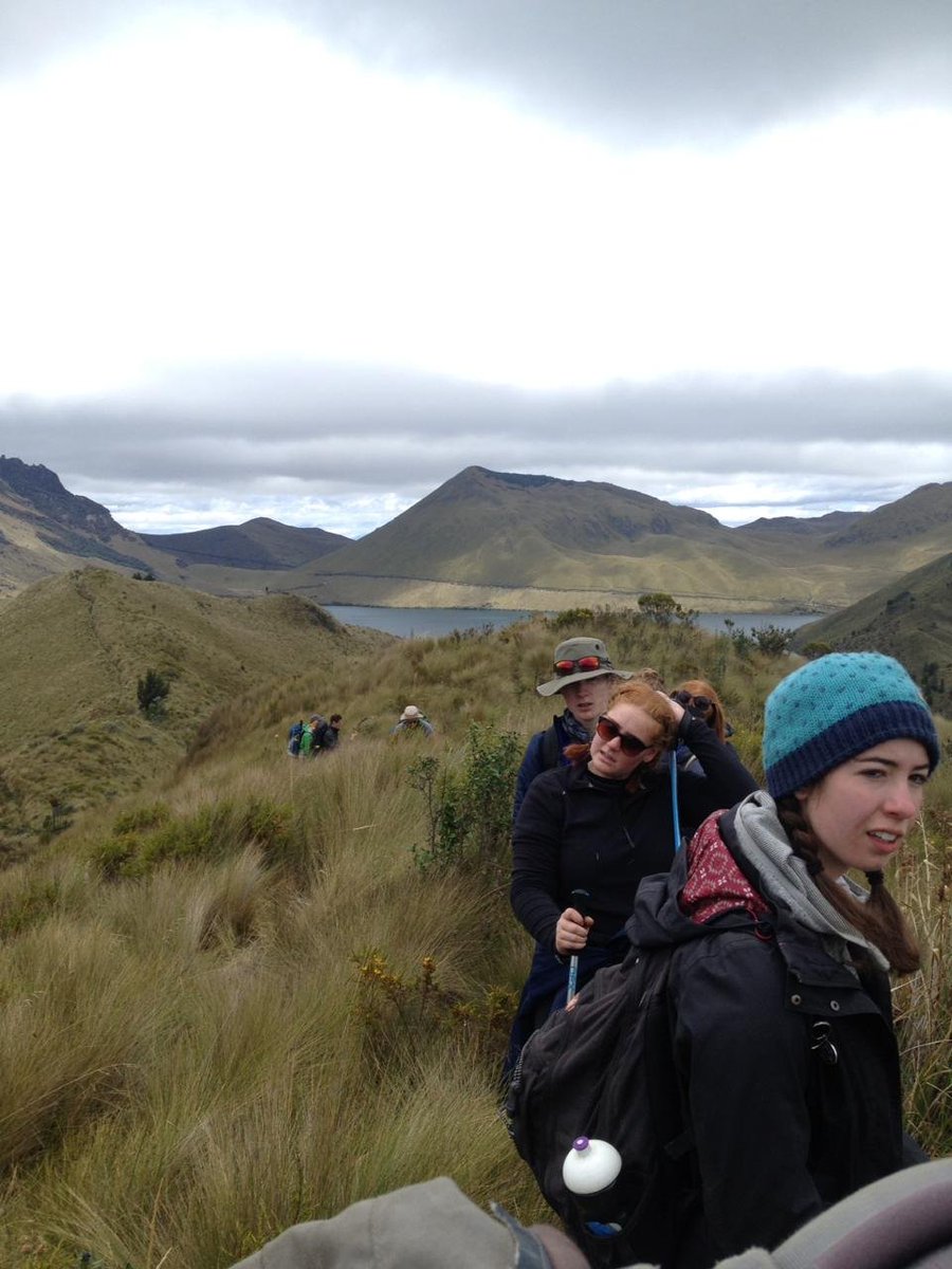 CampEcuador's tweet photo. #TeamBlanco last day of trekking to the summit of FuyaFuya,you can say guys that you have climbed the the Andes🗻, you have overcome the weather, the altitude &amp; hardship of the climbing, safe journey home big gracias! #DoSomethingAmazing @CampsInt https://t.co/yJeS8YTCgW