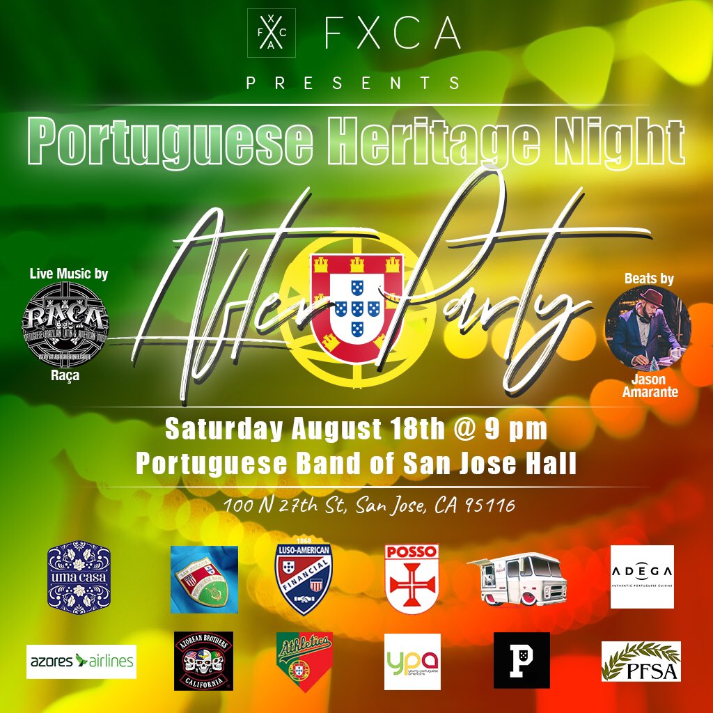 FechaALuz's tweet photo. In just four more days, (8/18)  #SanJose CA will be the epicenter for #Portuguese Heritage celebration! Will you be there? 1st it's @AvayaStadium then it's the After Party at the Portuguese Band of San Jose Hall! #PortuguesePride 🇵🇹🇵🇹 https://t.co/5OfAw28ENr