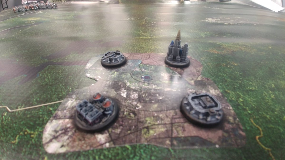 d6gcraig's tweet image. The forces marshal for our biggest #DropfleetCommander game yet, as the #PHR and the #UCM square off over the planet Fosko IV.