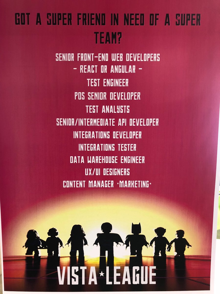 murrayh101's tweet photo. ⁦@VistaCinema⁩ is growing. Lots of jobs open. #lifeatvista #vistacinema https://t.co/VpSTLV9HU3