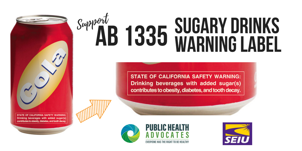 WeArePHA's tweet photo. Consumers have a right to know what they are drinking. When they are given the facts—at the point of purchase—they can make decisions that work best for them. @RobBontaCA @SEIU #SugaryDrinkWarningLabel #AB1335 #WeArePHAdvocates https://t.co/qlTdn50I2K