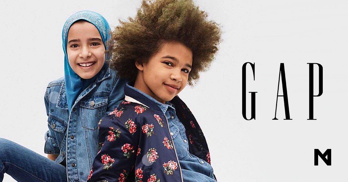 mercado_negro's tweet photo. GAP incluye a una niña con hijab en su nueva campaña► https://t.co/y255gLNVYM https://t.co/MtLCjjdSQb