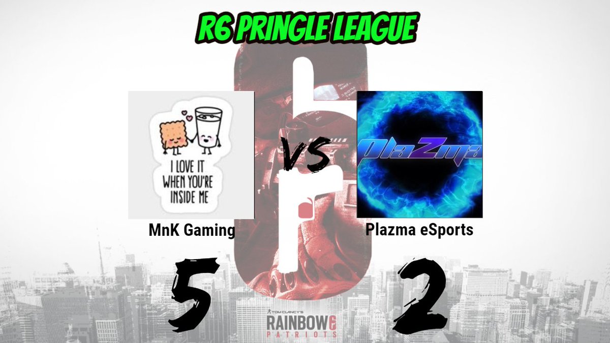 pringle_r6's tweet photo. @MnK_Games takes down Plazma eSports in a 5-2 victory https://t.co/gHgH6m5HF2