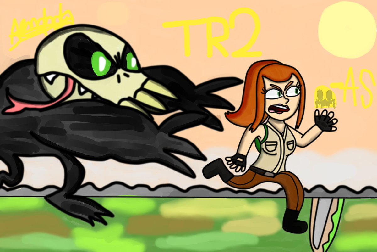 Armor Jams On Twitter Templerun New Drawing With Temple Run Style