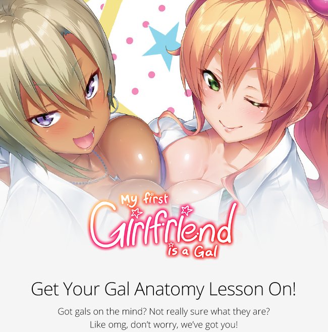 My First Girlfriend Is A Gal Uncensored / To break the status quo, ju...