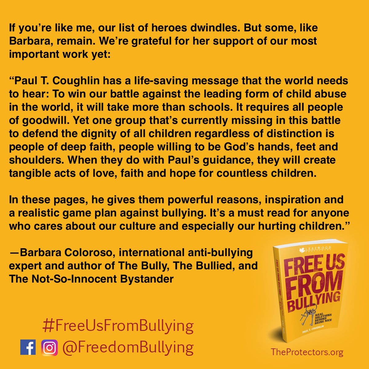 Paul Coughlin (@bullyingdefined) on Twitter photo 