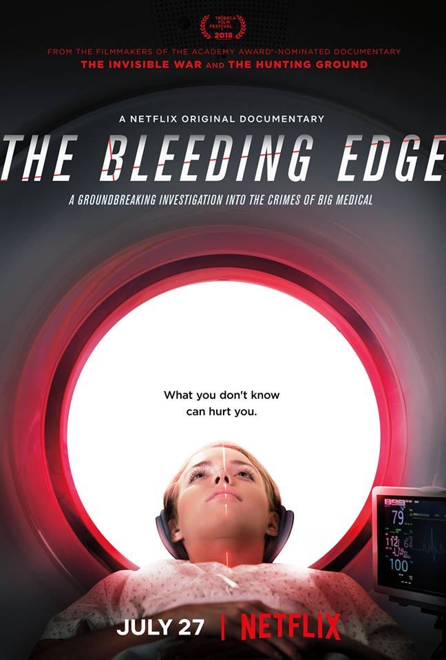 The team behind @thehuntinground exposes big medical’s impact on women’s health in the new @netflix film @bleedingedgedoc . See the film and join the battle for #patientsoverprofits #Netflix #TheBleedingEdge #femaleFilmmakers #MariSnyderJohnson  : netflix.com/title/80170862