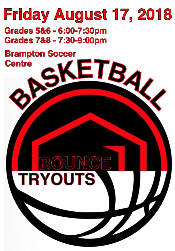 SteveMcquaig's tweet photo. CIA Bounce 2018-2019 tryouts begin this week!!! Come out and show what you got. Friday night at the Brampton Soccer Centre $5 tryout fee #ciabounce https://t.co/JN3WBPBEPP