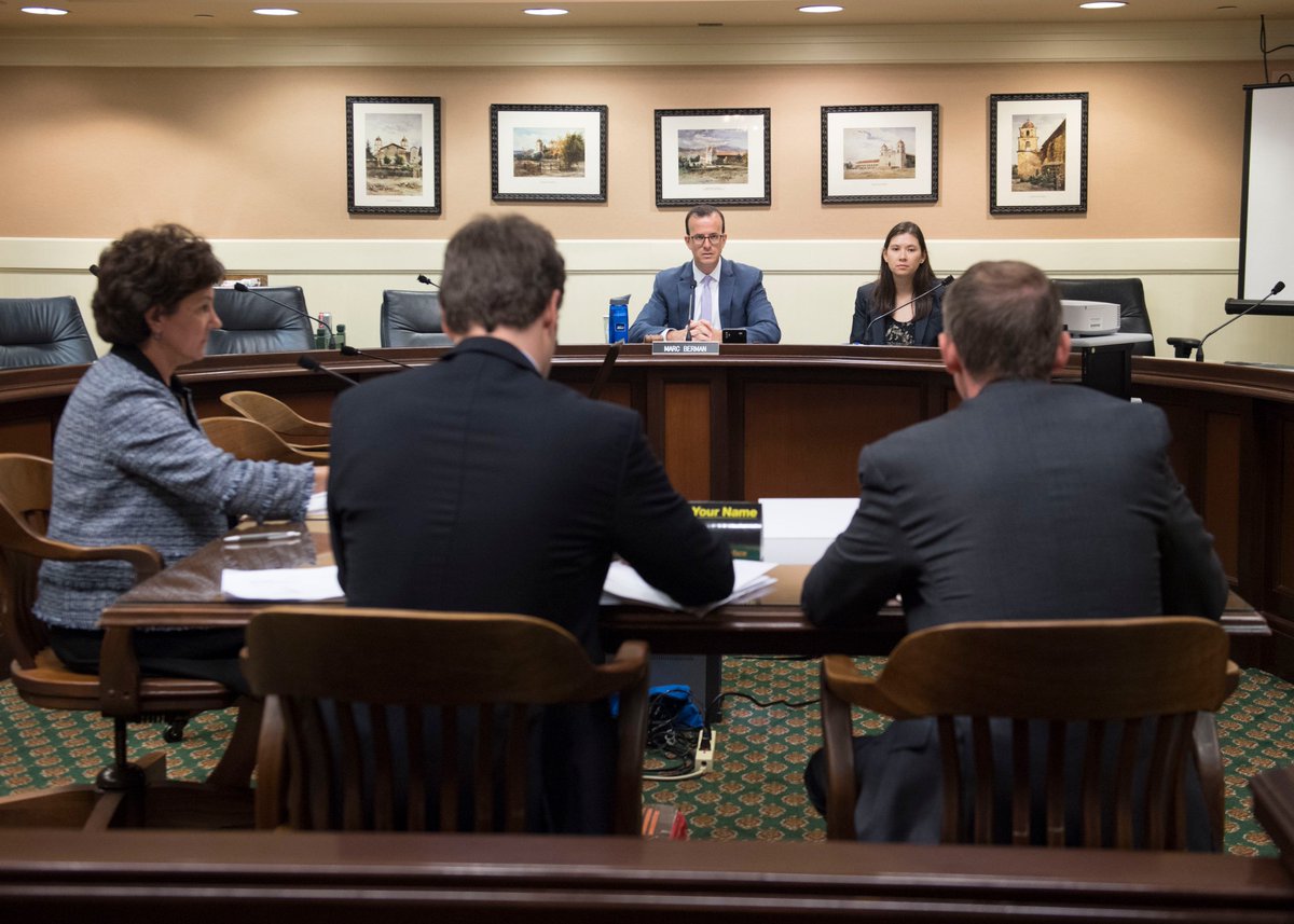 AsmMarcBerman's tweet photo. Today the #CAMasterPlan Select Committee held its 5th & final hearing this legislative session. The work continues to ensure higher education is accessible & affordable for ALL Californians! A big thanks to our panelists & students for attending! #CAHigherEd #ad24 #caleg https://t.co/JzUFMPKkEh