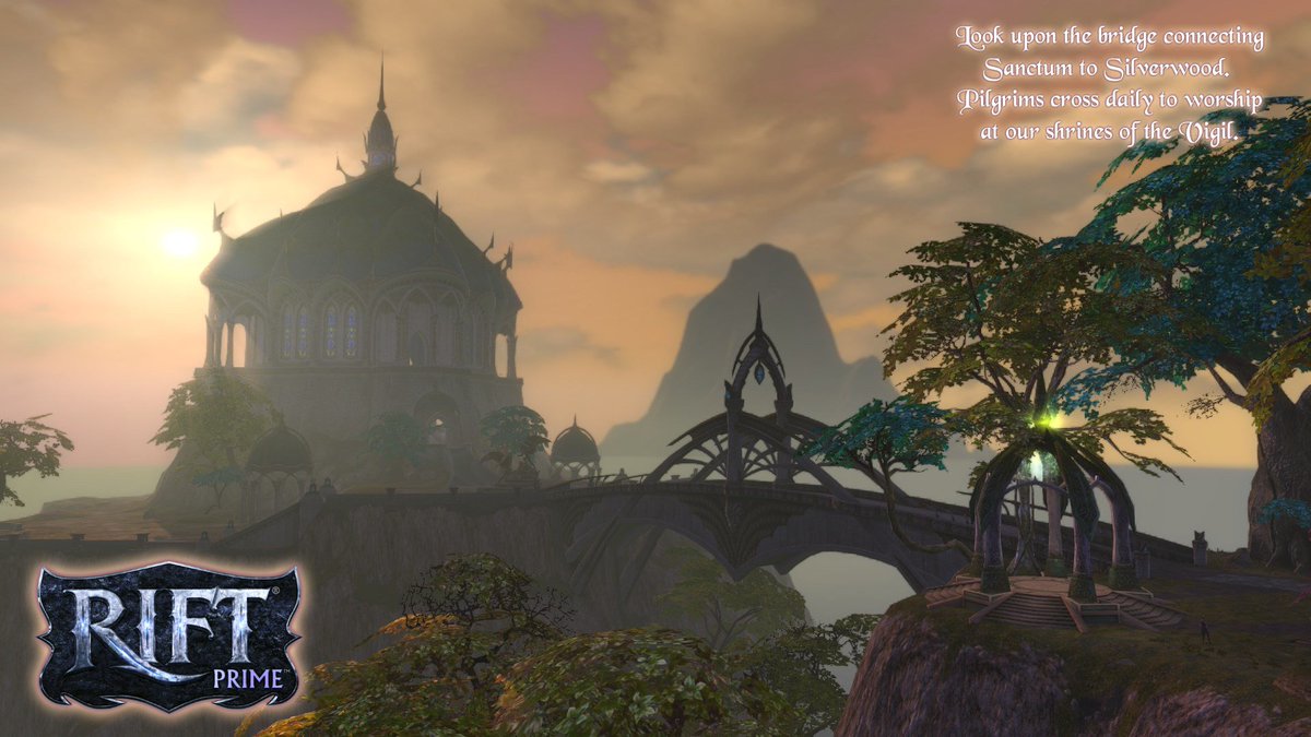 Sanctum... Still one of the best views in the game.. #riftgame #riftprime #rift <a href="/Riftgame/">RIFT | Play Now!</a>