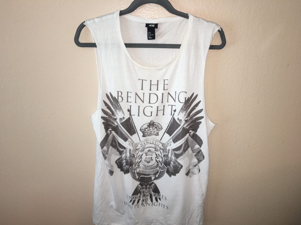 R5closet's tweet photo. New Item Posted: Rocky’s “The Bending Light” White Tank https://t.co/K0y7eXbgOL https://t.co/0DwiLHjDPR
