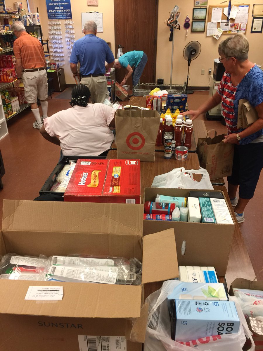 BarnesChurch's tweet photo. Our Missional Food Pantry is this Thurs, Aug 16, 6-7:30pm. Thank You again to our friends in the #Zionsville Community that host a monthly food & toiletry drive for us! Also, Thank You to the dentists that have donated 100s of toothbrushes & some toothpaste! #ServingTogetherWorks https://t.co/FmnjzofXO6